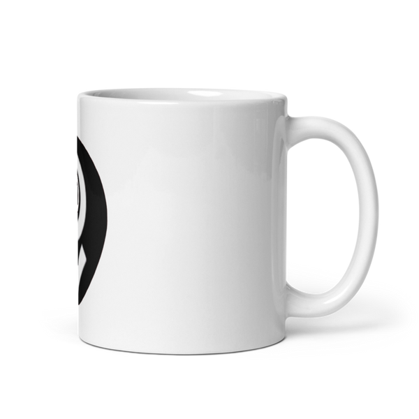 CLR-1 2617717 White Glossy Mug - Small