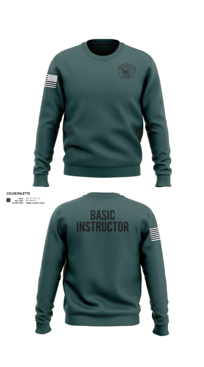Academy-Basic Unit Crew Neck Sweatshirt - 121