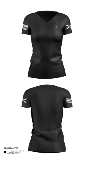 Womens Short Sleeve Vneck Shirt, FLB, Army, Teamtime, Team time, sublimation, custom sports apparel, team uniforms, spirit wear, spiritwear, sports uniforms, custom shirts, team store, custom team store, fundraiser sports, apparel fundraiser