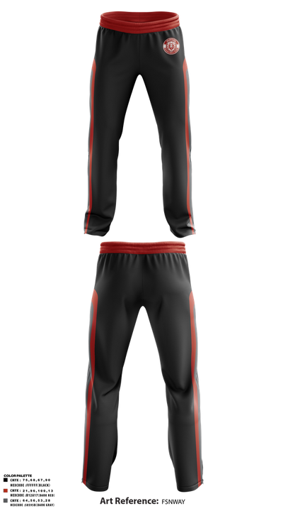 Relentless Basketball Club 82700857 Sweatpants - 1