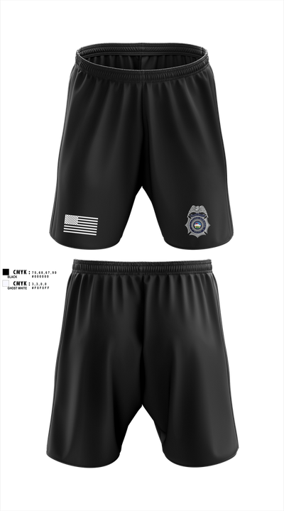 Colorado Springs Police Department 84978371 Athletic Shorts With Pockets - 100