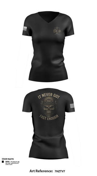 Womens Short Sleeve Vneck Shirt, LPD, Police, Teamtime, Team time, sublimation, custom sports apparel, team uniforms, spirit wear, spiritwear, sports uniforms, custom shirts, team store, custom team store, fundraiser sports, apparel fundraiser