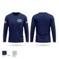 Hartford Firefighters Retirees Long Sleeve Performance Shirt - 1