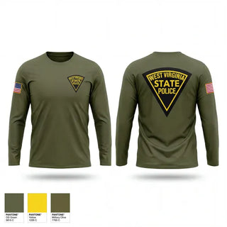 Long Sleeve Performance Shirt, WVSP, Police, Teamtime, Team time, sublimation, custom sports apparel, team uniforms, spirit wear, spiritwear, sports uniforms, custom shirts, team store, custom team store, fundraiser sports, apparel fundraiser