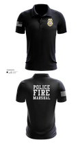 Falls Church Fire Marshal 50777326 Short Sleeve Performance Polo - 21