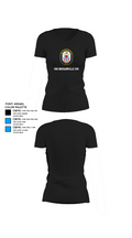 USS Bougainville CPO 89131174 Women's Short Sleeve V-neck Shirt - 23