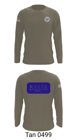 Long Sleeve Performance Shirt, Great Falls Police Department, Police, Teamtime, Team time, sublimation, custom sports apparel, team uniforms, spirit wear, spiritwear, sports uniforms, custom shirts, team store, custom team store, fundraiser sports, apparel fundraiser