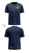 Saddle Brook Tennis 78977129 Short Sleeve Performance Shirt - 21
