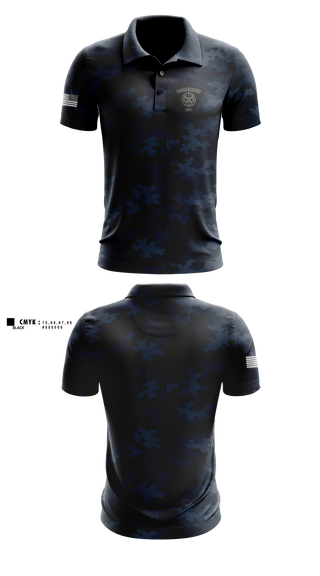 Short Sleeve Performance Polo, Parkersburg SWAT, Police, Teamtime, Team time, sublimation, custom sports apparel, team uniforms, spirit wear, spiritwear, sports uniforms, custom shirts, team store, custom team store, fundraiser sports, apparel fundraiser