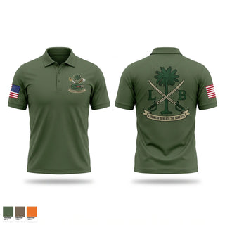 Short Sleeve Performance Polo, Lowcountry Leadership Battalion, Army, Teamtime, Team time, sublimation, custom sports apparel, team uniforms, spirit wear, spiritwear, sports uniforms, custom shirts, team store, custom team store, fundraiser sports, apparel fundraiser