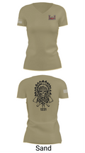1221st Route Clearance Co. 10953211 Women's Short Sleeve V-neck Shirt - 84