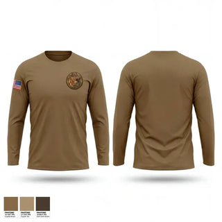 Long Sleeve Performance Shirt, Detachment 157, Air Force, Teamtime, Team time, sublimation, custom sports apparel, team uniforms, spirit wear, spiritwear, sports uniforms, custom shirts, team store, custom team store, fundraiser sports, apparel fundraiser