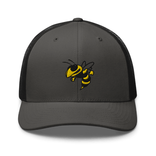 Wynne Yellowjackets 3239649 Retro Trucker Hat | Yupoong 6606