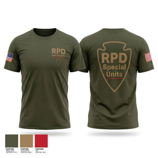 Old School Cotton Feel Shirt, RPD Special Units, Police, Teamtime, Team time, sublimation, custom sports apparel, team uniforms, spirit wear, spiritwear, sports uniforms, custom shirts, team store, custom team store, fundraiser sports, apparel fundraiser