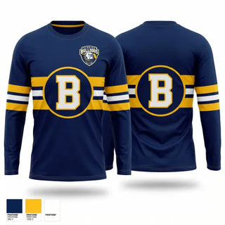 Long Sleeve Performance Shirt, Florida Bulldogs Hockey, Ice Hockey, Teamtime, Team time, sublimation, custom sports apparel, team uniforms, spirit wear, spiritwear, sports uniforms, custom shirts, team store, custom team store, fundraiser sports, apparel fundraiser