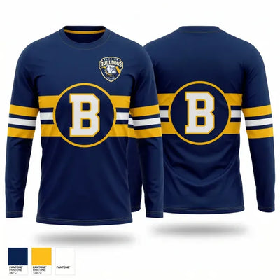 Florida Bulldogs Hockey 40347739 Long Sleeve Performance Shirt 1