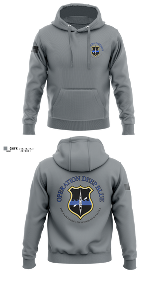 Hoodie, Operation Deep Blue, , Teamtime, Team time, sublimation, custom sports apparel, team uniforms, spirit wear, spiritwear, sports uniforms, custom shirts, team store, custom team store, fundraiser sports, apparel fundraiser