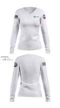 Elkader Police Department 47615831 Women's Long Sleeve V-neck Shirt - 32