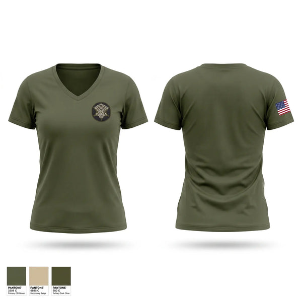 Womens Short Sleeve Vneck Shirt, Richland County SRT, Police, Teamtime, Team time, sublimation, custom sports apparel, team uniforms, spirit wear, spiritwear, sports uniforms, custom shirts, team store, custom team store, fundraiser sports, apparel fundraiser