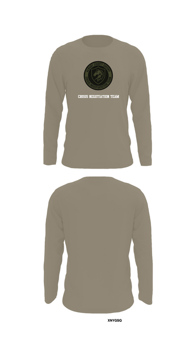 Crisis negotiation team 79113542 Long Sleeve Performance Shirt 69