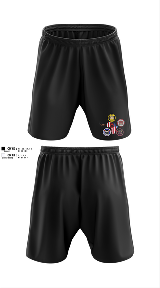 Athletic Shorts With Pockets, IO J39, Army, Teamtime, Team time, sublimation, custom sports apparel, team uniforms, spirit wear, spiritwear, sports uniforms, custom shirts, team store, custom team store, fundraiser sports, apparel fundraiser