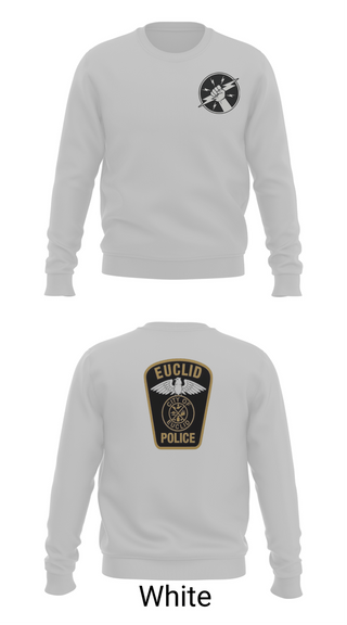 Crew Neck Sweatshirt, Euclid Police Traffic Unit, Police, Teamtime, Team time, sublimation, custom sports apparel, team uniforms, spirit wear, spiritwear, sports uniforms, custom shirts, team store, custom team store, fundraiser sports, apparel fundraiser