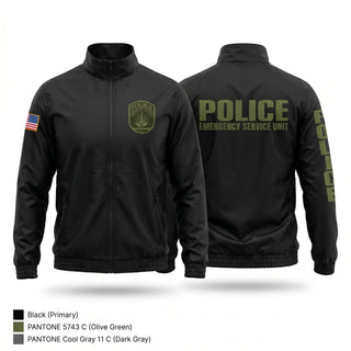 Windbreaker, Emergency Service Unit, Police, Teamtime, Team time, sublimation, custom sports apparel, team uniforms, spirit wear, spiritwear, sports uniforms, custom shirts, team store, custom team store, fundraiser sports, apparel fundraiser