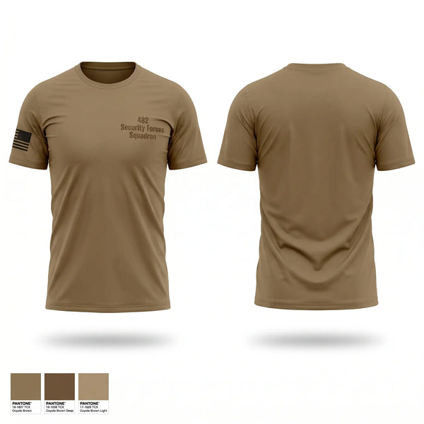 Short Sleeve Performance Shirt, 482 Security Forces Squadron, Air Force, Teamtime, Team time, sublimation, custom sports apparel, team uniforms, spirit wear, spiritwear, sports uniforms, custom shirts, team store, custom team store, fundraiser sports, apparel fundraiser