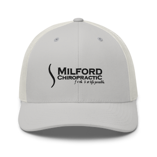 Milford Chiropractic Retro Trucker Hat | Yupoong 6606