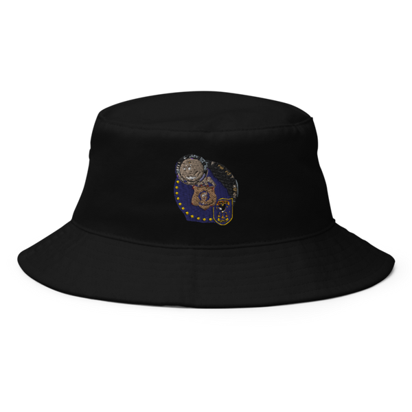 Police Department Academy 26016333 Bucket Hat | Big Accessories BX003
