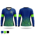 Mt View Thunder Women's Long Sleeve V-neck Shirt - 1