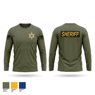 Long Sleeve Performance Shirt, West Baton Rouge Sheriff Office, Police, Teamtime, Team time, sublimation, custom sports apparel, team uniforms, spirit wear, spiritwear, sports uniforms, custom shirts, team store, custom team store, fundraiser sports, apparel fundraiser