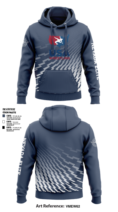 Nevada Elite Wrestling Hoodie - 1