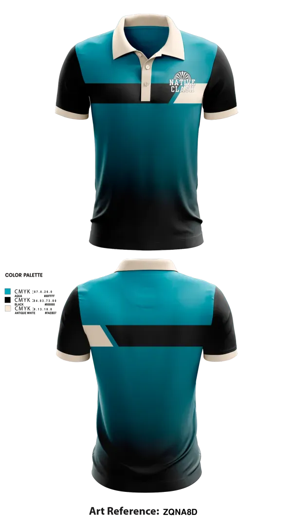 Short Sleeve Performance Polo, Native Clash, Men's Basketball, Teamtime, Team time, sublimation, custom sports apparel, team uniforms, spirit wear, spiritwear, sports uniforms, custom shirts, team store, custom team store, fundraiser sports, apparel fundraiser