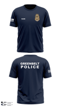 Greenbelt Police Department 4666153 Short Sleeve Performance Shirt - 1
