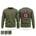 Donut Shop Police Department Crew Neck Sweatshirt - 1