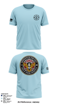 Sarasota County Fire Department 14494390 Old School Cotton Feel Shirt - 13