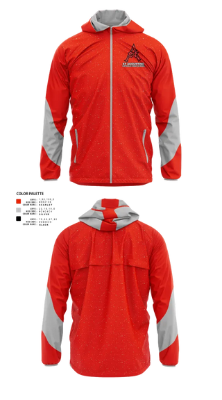 Windbreaker, St Augustine Catholic High School, Spirit Store, Teamtime, Team time, sublimation, custom sports apparel, team uniforms, spirit wear, spiritwear, sports uniforms, custom shirts, team store, custom team store, fundraiser sports, apparel fundraiser