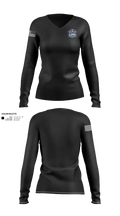 LPD Drone Operations 61539123 Women's Long Sleeve V-neck Shirt - 21