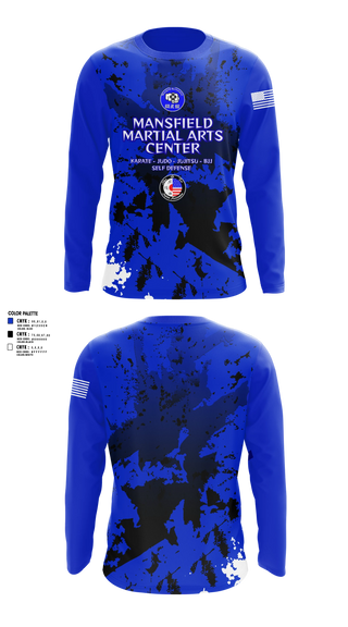 Long Sleeve Rash Guard Shirt, Mansfield Martial Arts Center, , Teamtime, Team time, sublimation, custom sports apparel, team uniforms, spirit wear, spiritwear, sports uniforms, custom shirts, team store, custom team store, fundraiser sports, apparel fundraiser