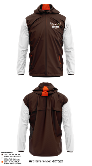 Windbreaker, Eastern Youth League, Baseball, Teamtime, Team time, sublimation, custom sports apparel, team uniforms, spirit wear, spiritwear, sports uniforms, custom shirts, team store, custom team store, fundraiser sports, apparel fundraiser