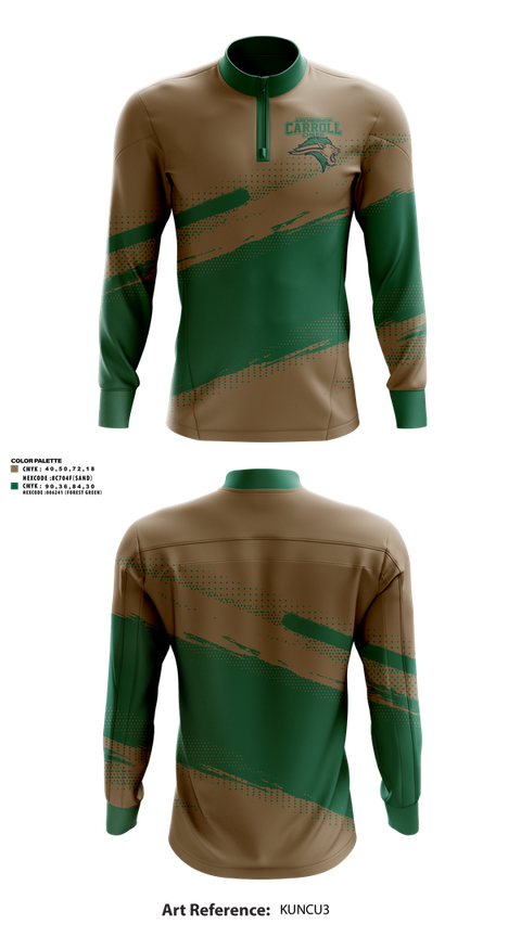 Quarter Zip Jacket, Archbishop Carroll Cheer, Cheer, Teamtime, Team time, sublimation, custom sports apparel, team uniforms, spirit wear, spiritwear, sports uniforms, custom shirts, team store, custom team store, fundraiser sports, apparel fundraiser