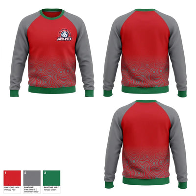 E.L. Wright Middle School Football Crew Neck Sweatshirt - 1
