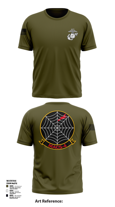 MACS4 13134180 Short Sleeve Performance Shirt - 105