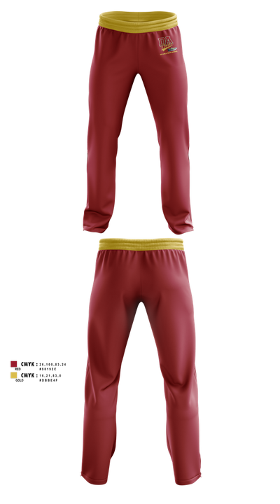 De Anza High School 76692398 Sweatpants - 1