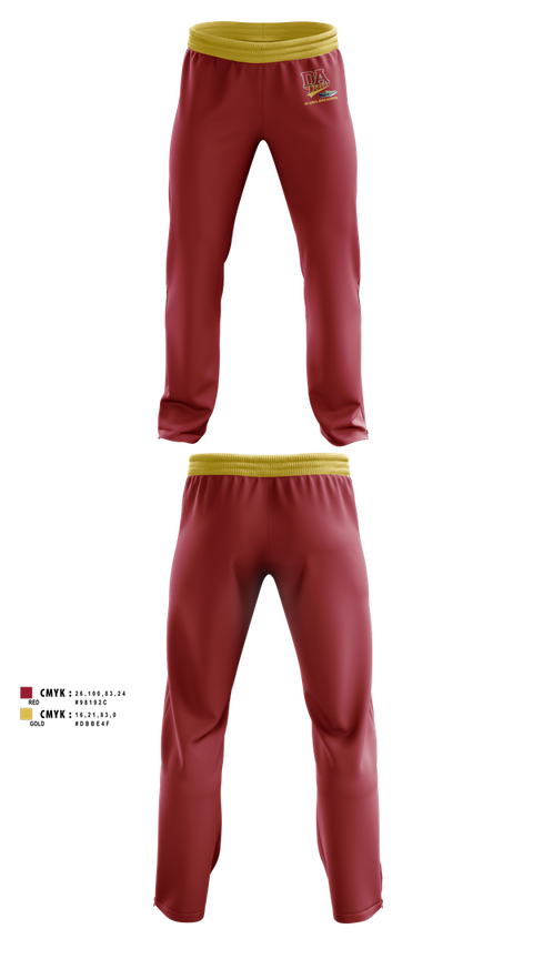 Sweatpants, De Anza High School, Spirit Store, Teamtime, Team time, sublimation, custom sports apparel, team uniforms, spirit wear, spiritwear, sports uniforms, custom shirts, team store, custom team store, fundraiser sports, apparel fundraiser