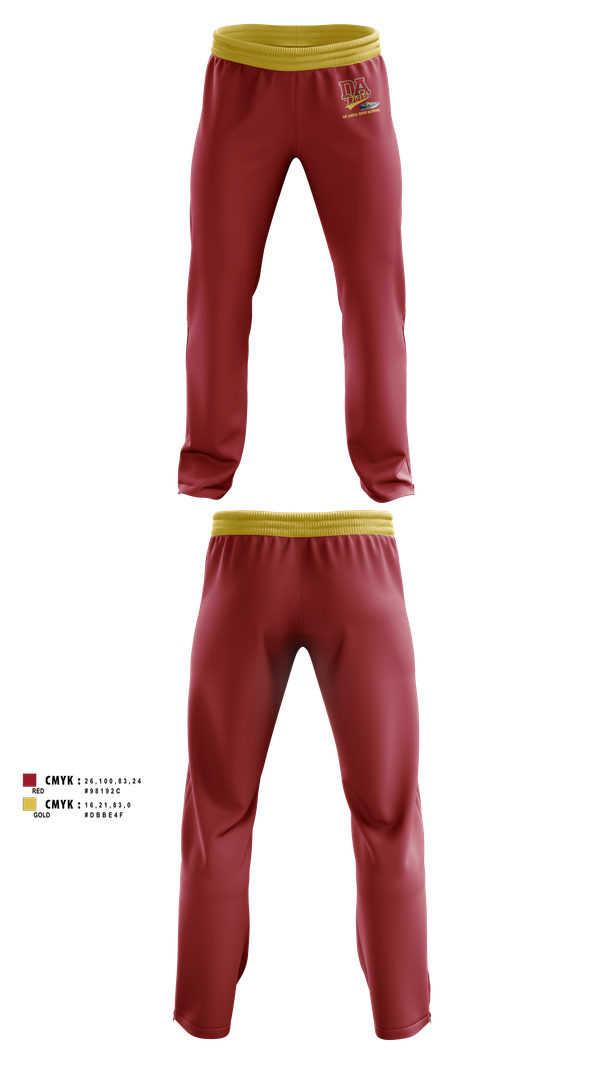 Sweatpants, De Anza High School, Spirit Store, Teamtime, Team time, sublimation, custom sports apparel, team uniforms, spirit wear, spiritwear, sports uniforms, custom shirts, team store, custom team store, fundraiser sports, apparel fundraiser