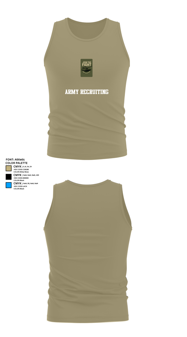 Tank Top, Army Recruiting, Army, Teamtime, Team time, sublimation, custom sports apparel, team uniforms, spirit wear, spiritwear, sports uniforms, custom shirts, team store, custom team store, fundraiser sports, apparel fundraiser
