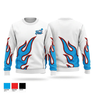 Crew Neck Sweatshirt, Heat, Baseball, Teamtime, Team time, sublimation, custom sports apparel, team uniforms, spirit wear, spiritwear, sports uniforms, custom shirts, team store, custom team store, fundraiser sports, apparel fundraiser