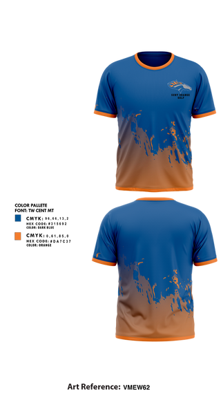 Short Sleeve Performance Shirt, SUNY Orange Golf, Golf, Teamtime, Team time, sublimation, custom sports apparel, team uniforms, spirit wear, spiritwear, sports uniforms, custom shirts, team store, custom team store, fundraiser sports, apparel fundraiser